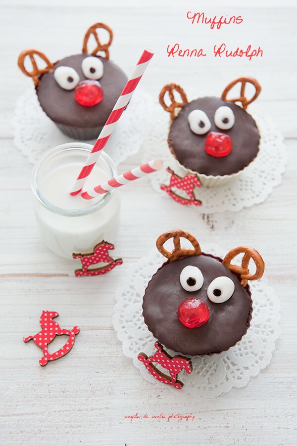 Muffins renna Rudolph