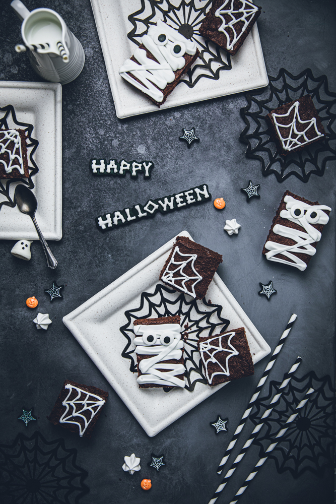 Halloween brownies